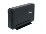Rosewill RX307-PU3-35B - 3.5" Hard Drive Enclosure - SATA III, USB 3.0, Energy Saving, UASP, Black Aluminum & ABS Plastic