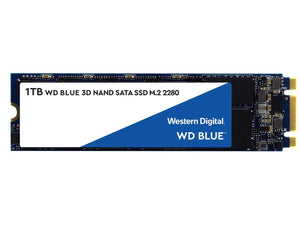 WD Blue 3D NAND 1TB Internal SSD - SATA III 6Gb/s M.2 2280 Solid State Drive