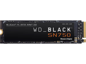 Western Digital WD BLACK SN750 NVMe M.2 2280 500GB PCI-Express 3.0 x4 64-layer 3D NAND Internal Solid State Drive (SSD)