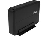 Rosewill RX307-PU3-35B - 3.5" Hard Drive Enclosure - SATA III, USB 3.0, Energy Saving, UASP, Black Aluminum & ABS Plastic