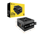 CORSAIR CV series  750W ATX12V / EPS12V 80 PLUS BRONZE Certified Non-Modular CV750 80 PLUS Bronze ATX Power Supply
