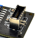 USB 3.1 Type C Front Panel Socket Board USB3.0 19Pin to TYPE-E 20Pin Adapter